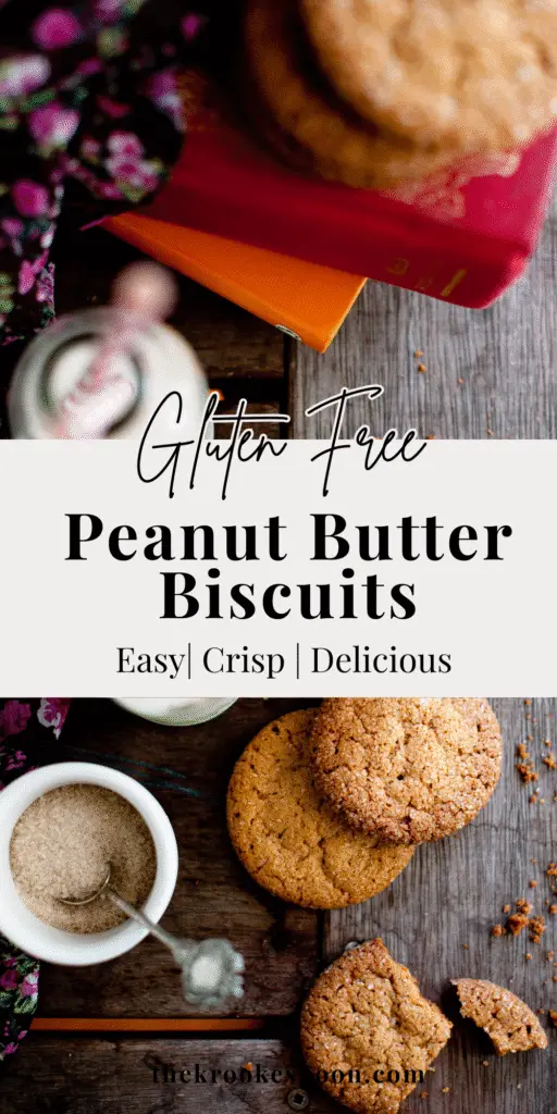 gluten free peanut butter biscuits