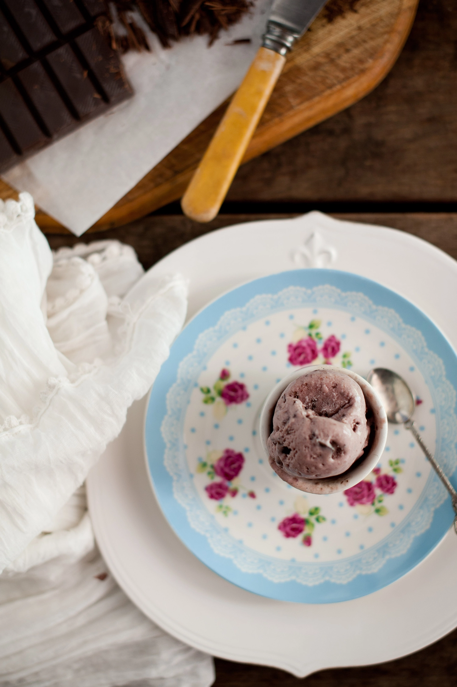 cherry Choc Chip Ice Cream - creamy, dreamy and delicious