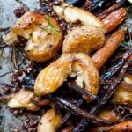 Roasted Carrot, Potato and Quinoa Side Salad