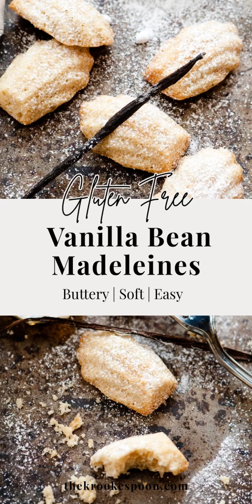 Burnt Butter and Vanilla Bean Madeleines