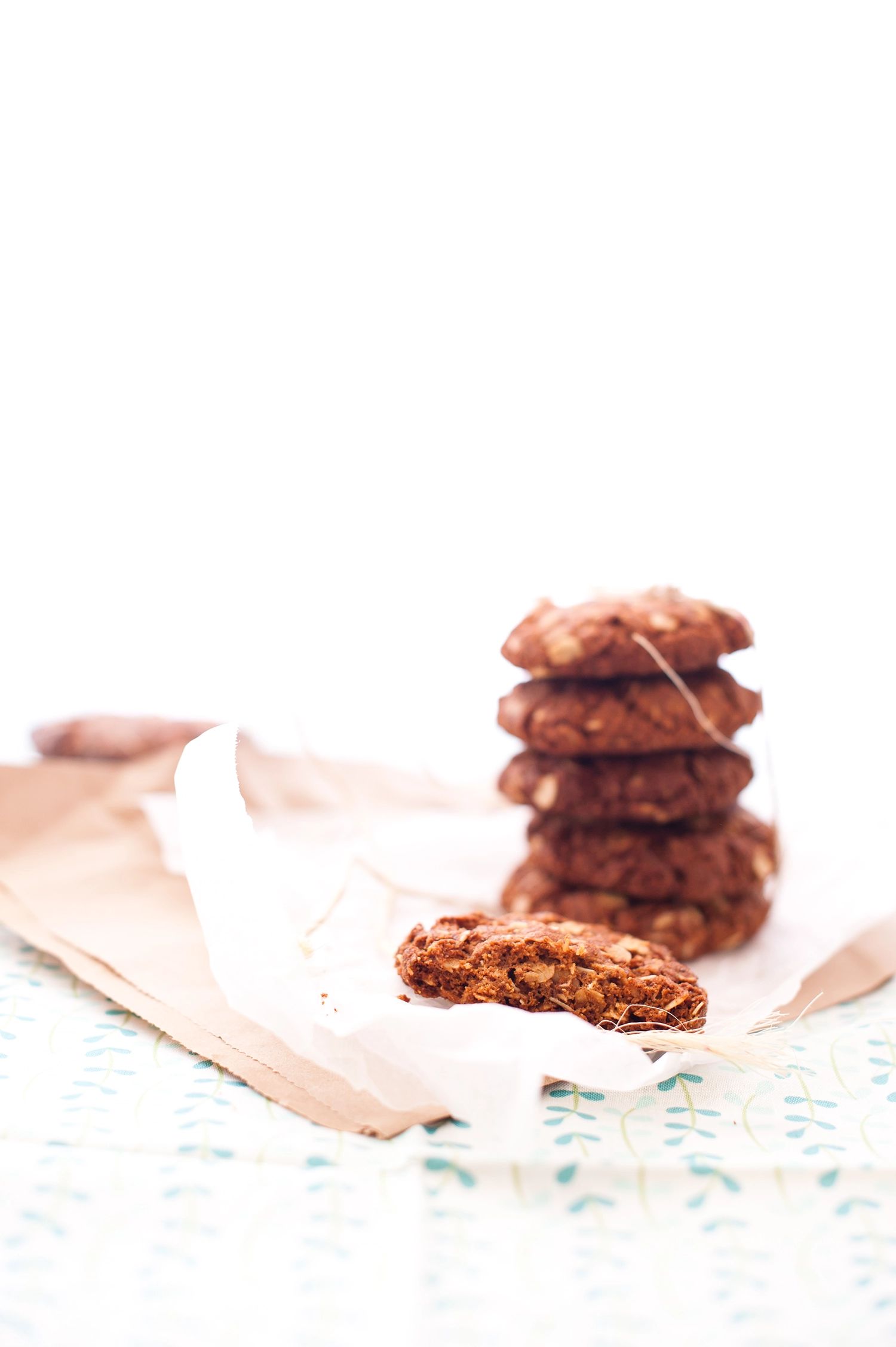 stack of ANZAC biscuits
