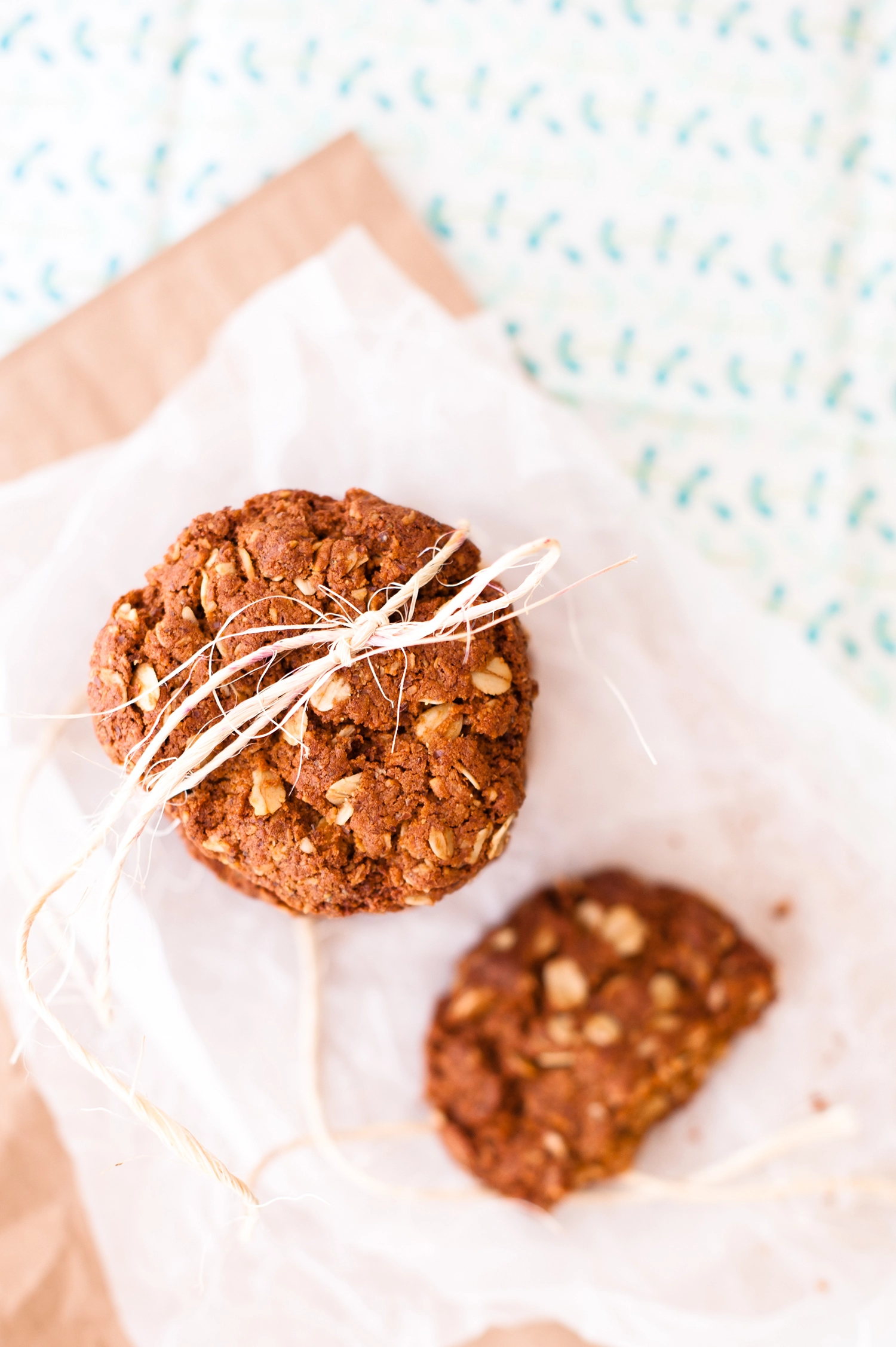 stack of ANZAC biscuits