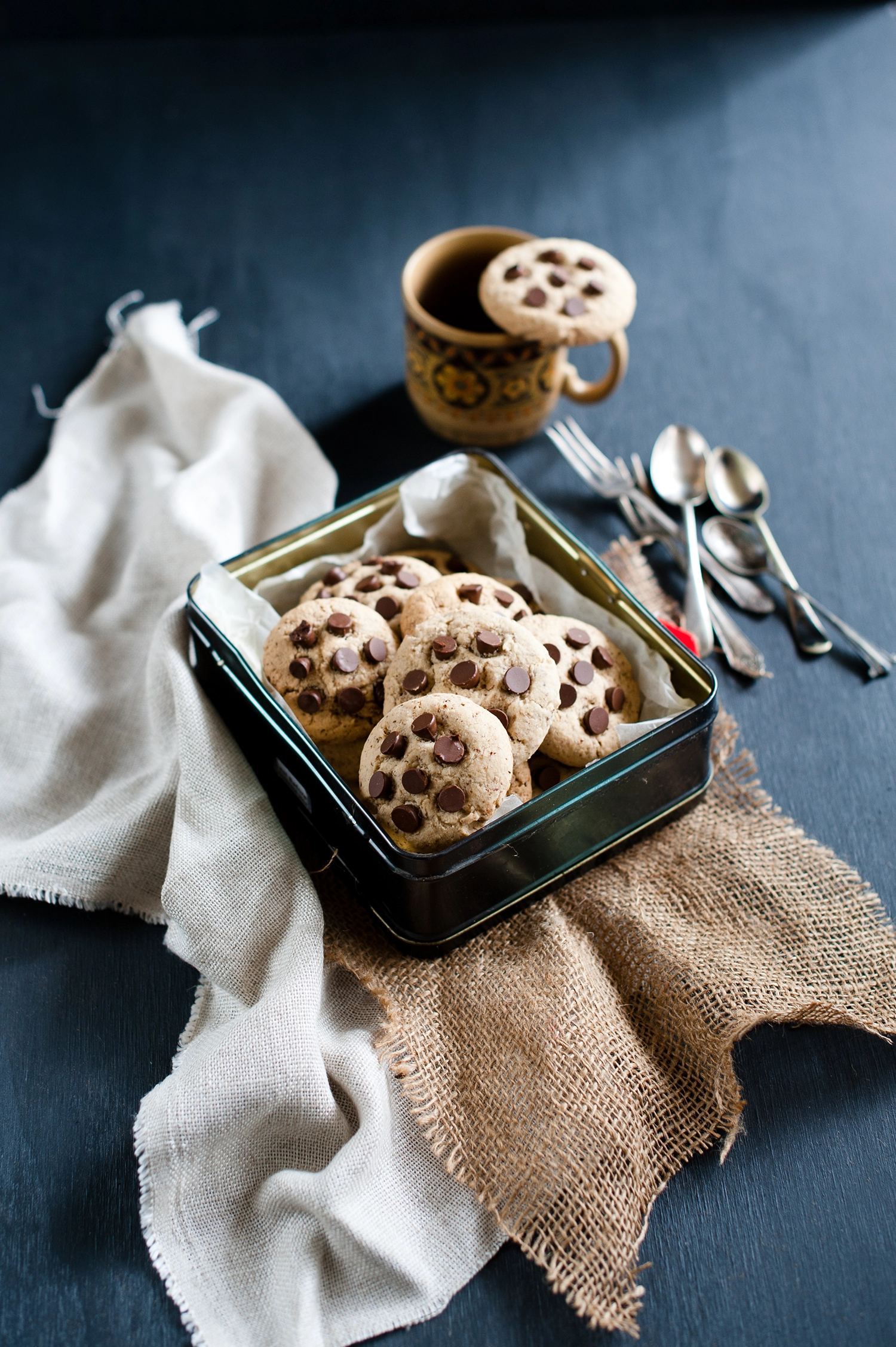 These Gluten Free Choc Chip Topped Biscuits are soft-centred, lightly crisp and perfect for lunch boxes, quick snacks or a cosy afternoon tea. Nut free and kid-approved, they’re an easy one-bowl bake boosted with linseed meal and topped with melty chocolate. A simple, delicious recipe you’ll make again and again. Try them this week and save this recipe for your next bake!