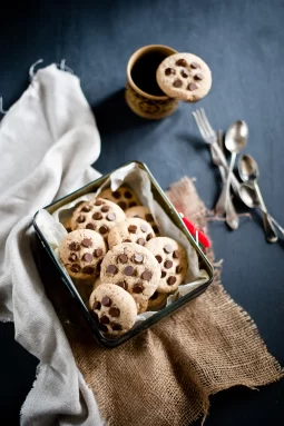 Gluten Free Choc Topped biscuits / cookie kid friendly, nut free.