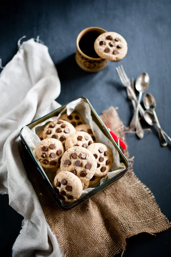 Gluten Free Choc Topped biscuits / cookie kid friendly, nut free.