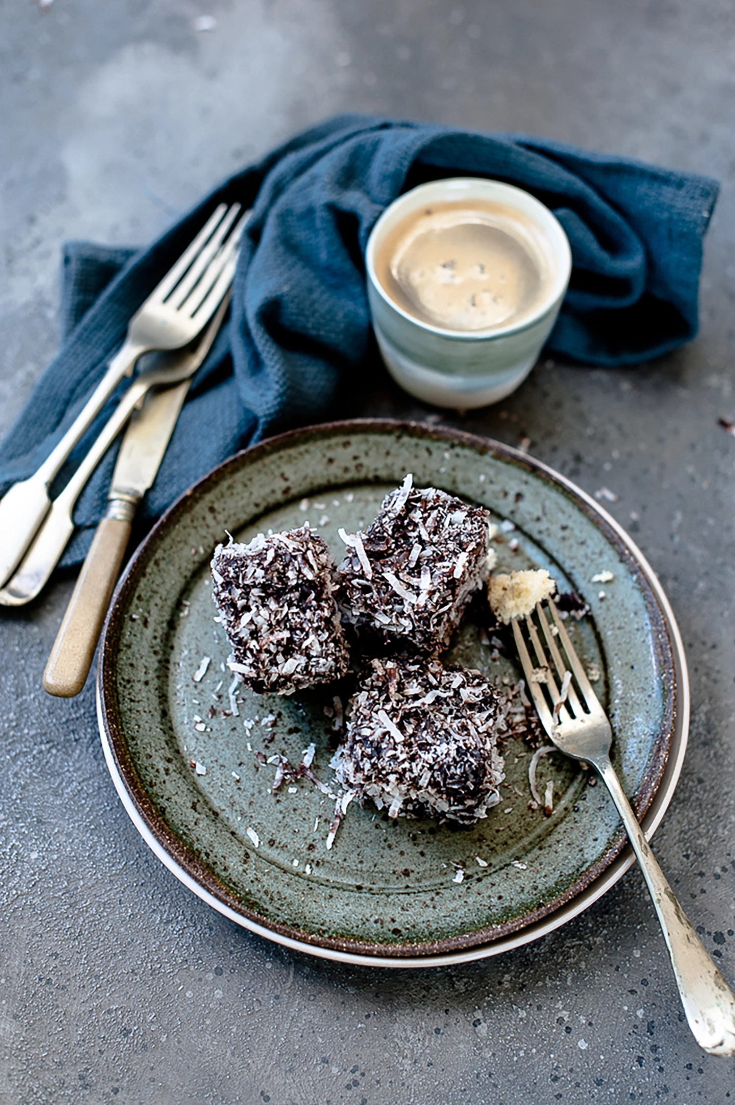 Classic chocolate lamingtons made gluten free and dairy free. Light genoise sponge dipped in rich chocolate glaze and coated in coconut — perfect for Australia Day or afternoon tea.