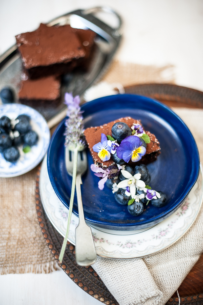 Sweet potato brownies - healthy brownie recipe. Easy and delicious