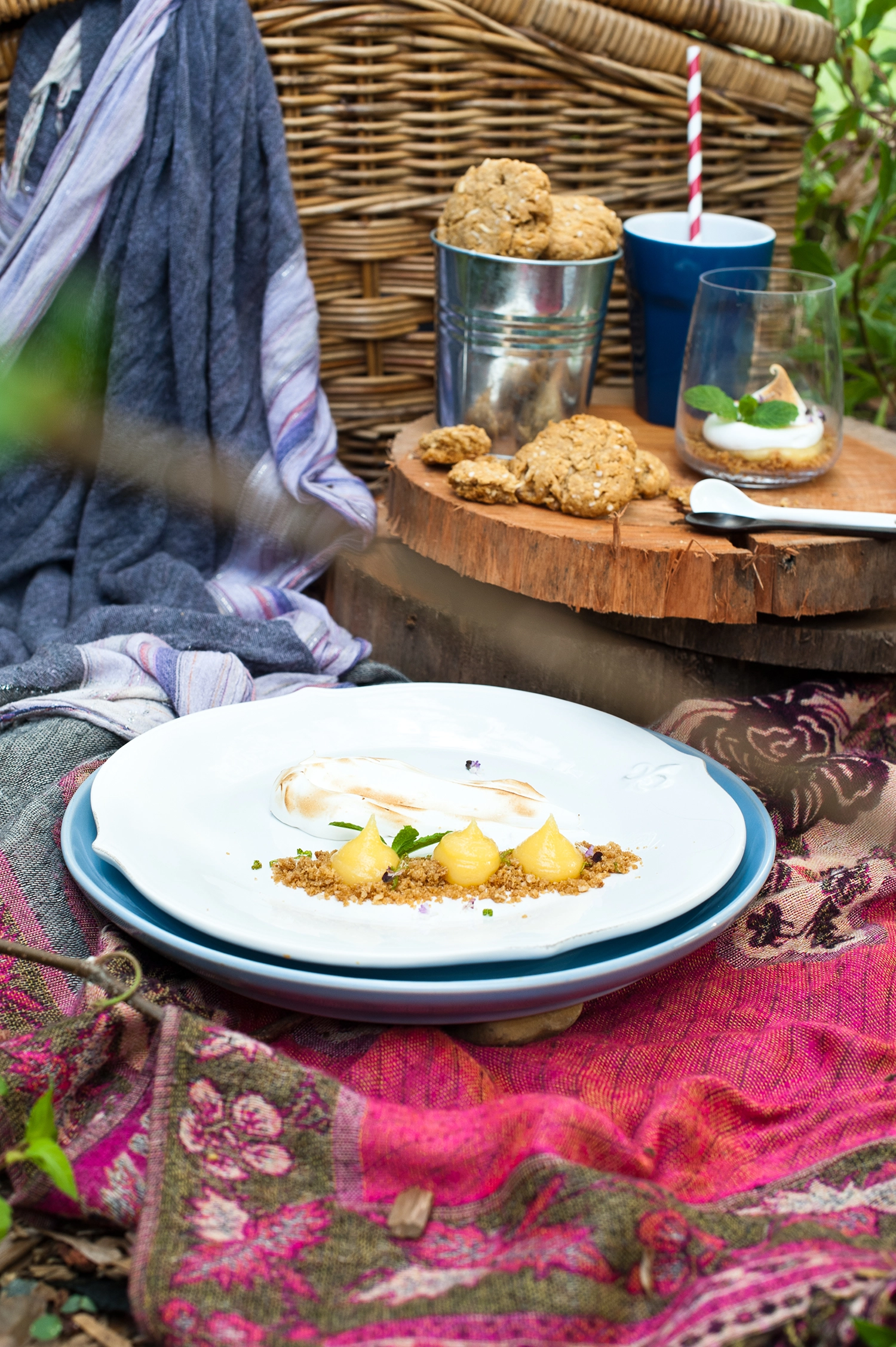 Deconstructed Lemon Meringue Pie - Gluten free