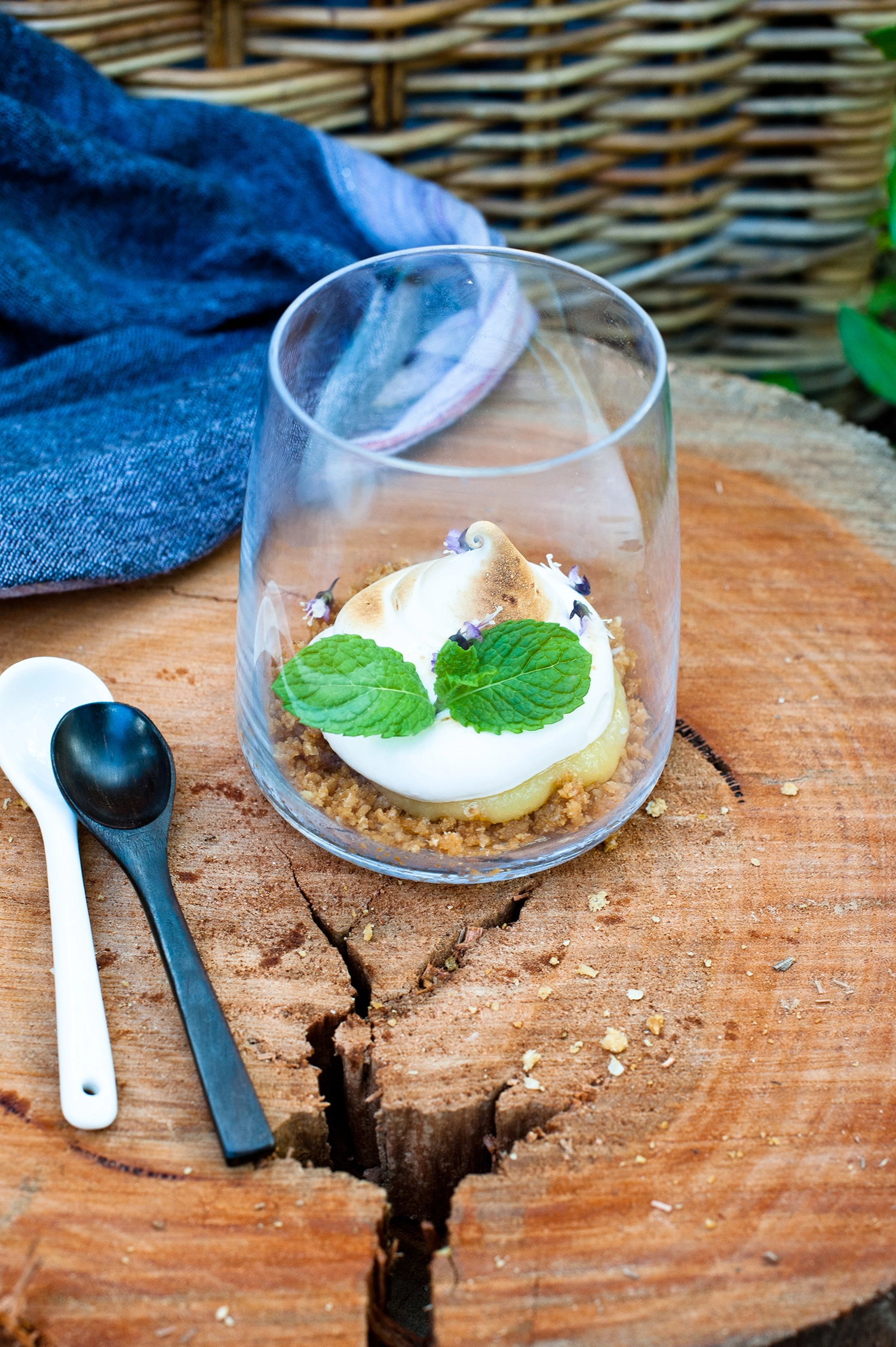 Deconstructed Lemon Meringue Pie - Gluten free