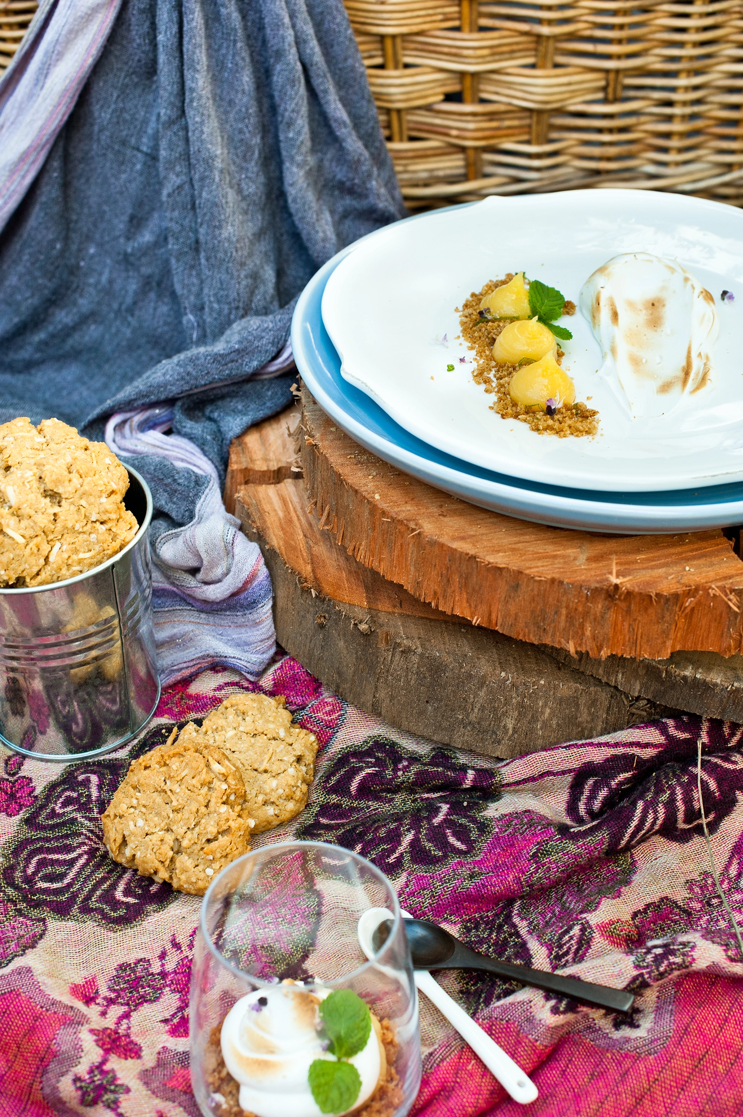 Deconstructed Lemon Meringue Pie - Gluten free