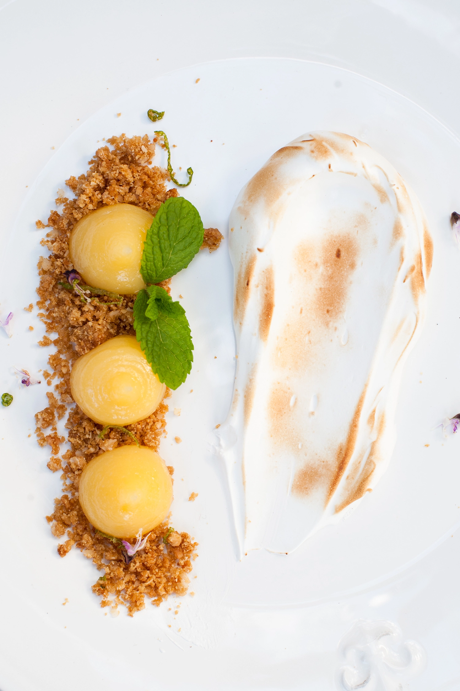 Deconstructed Lemon Meringue Pie - Gluten free