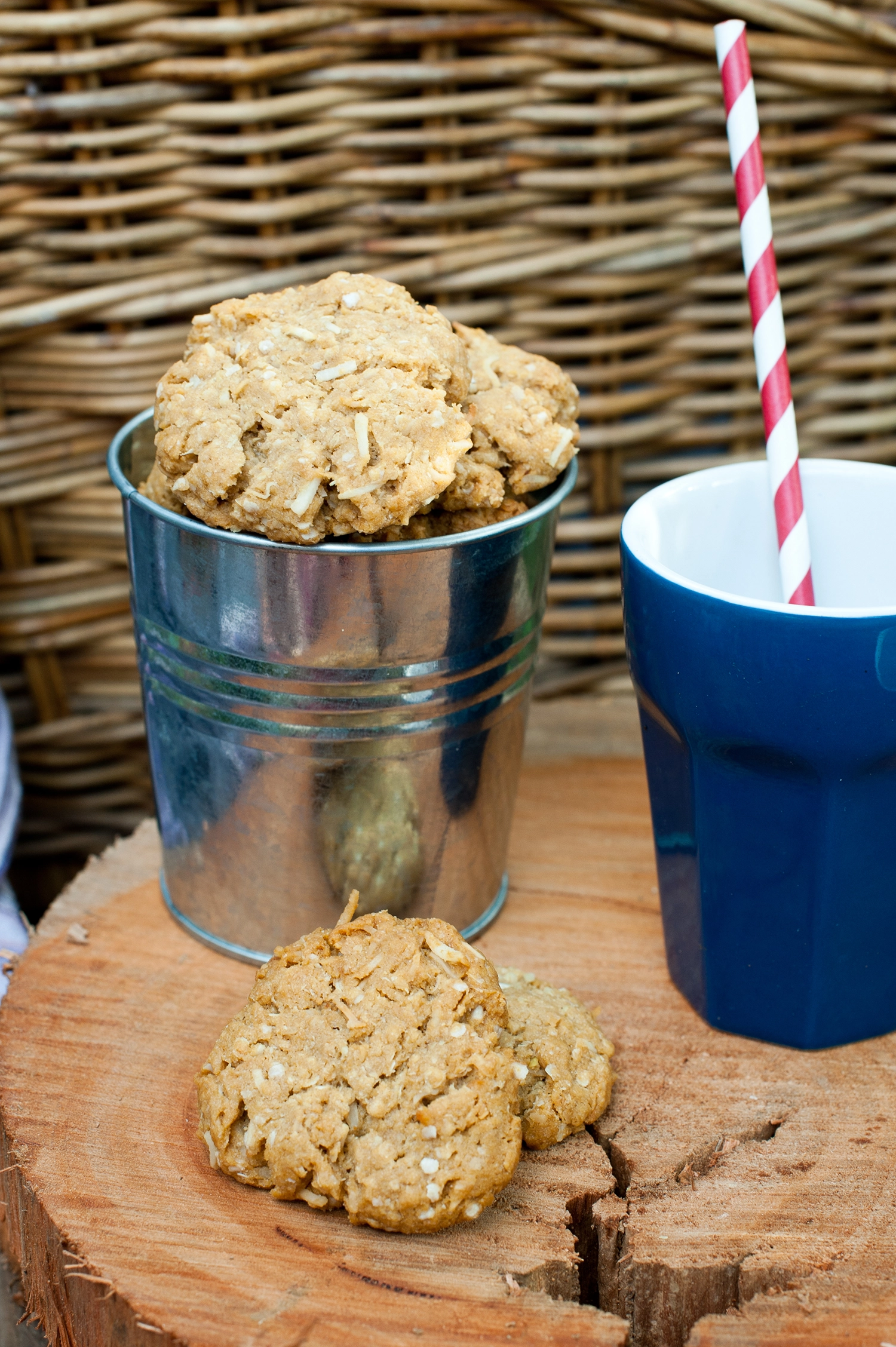 Ginger and Quinoa ANZAC Biscuit Cookie