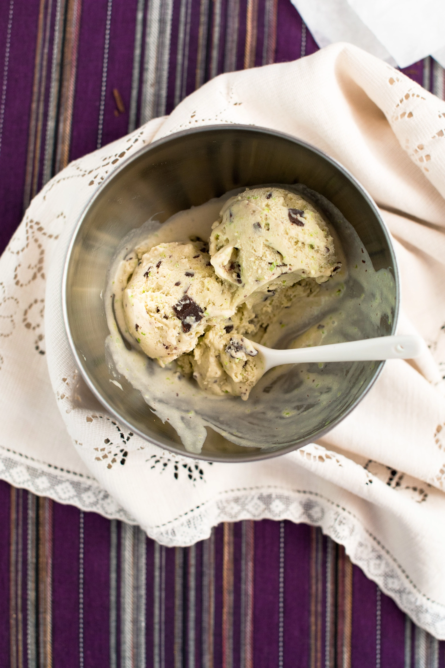 Mint Choc Chip Ice Cream