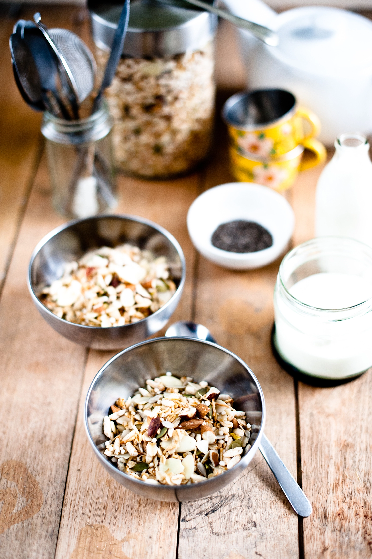 A simple Toasted Museli