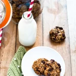 oaty banana & choc chip cookies