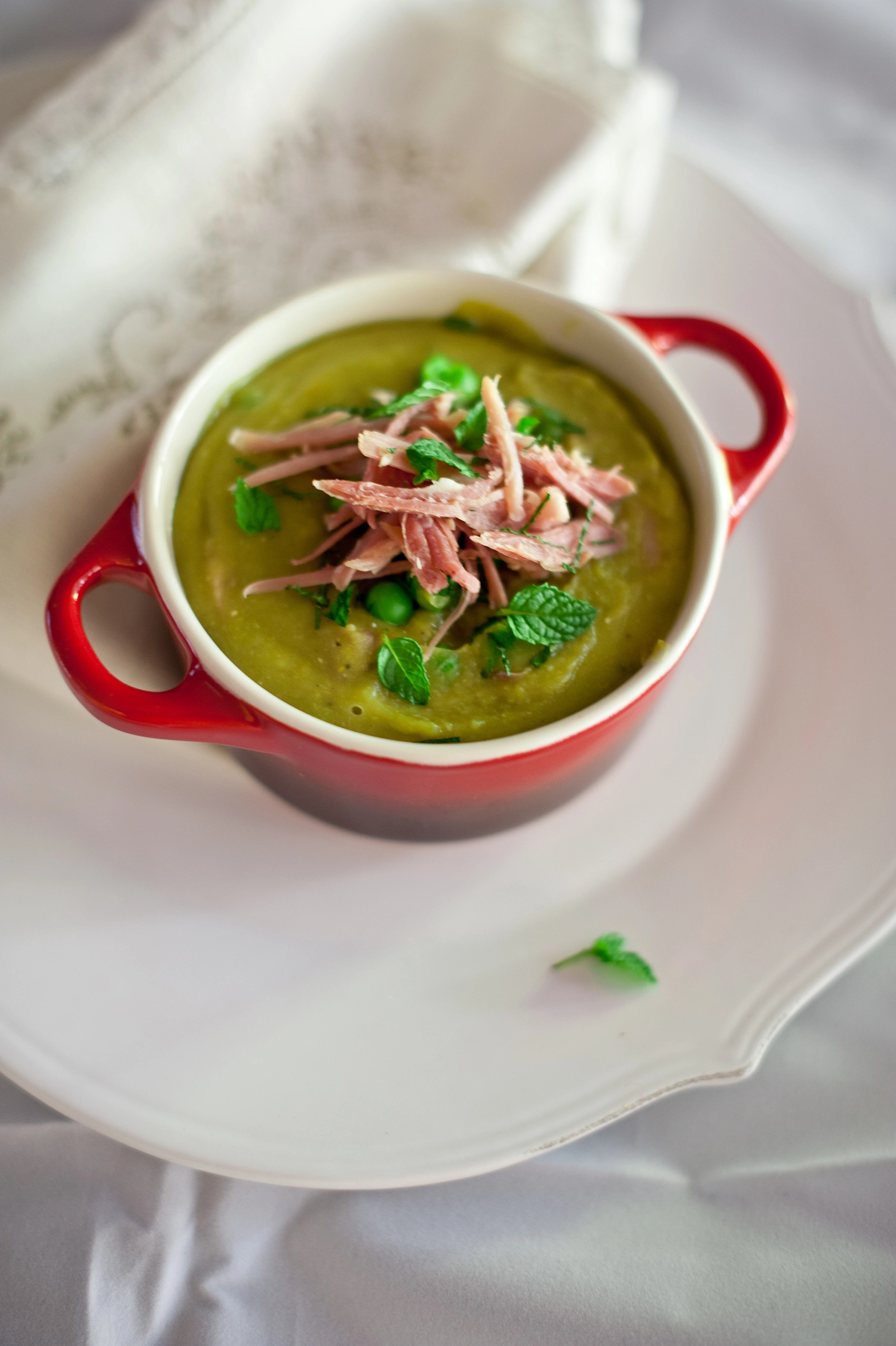 Pea and Ham Soup - leftover Xmas ham