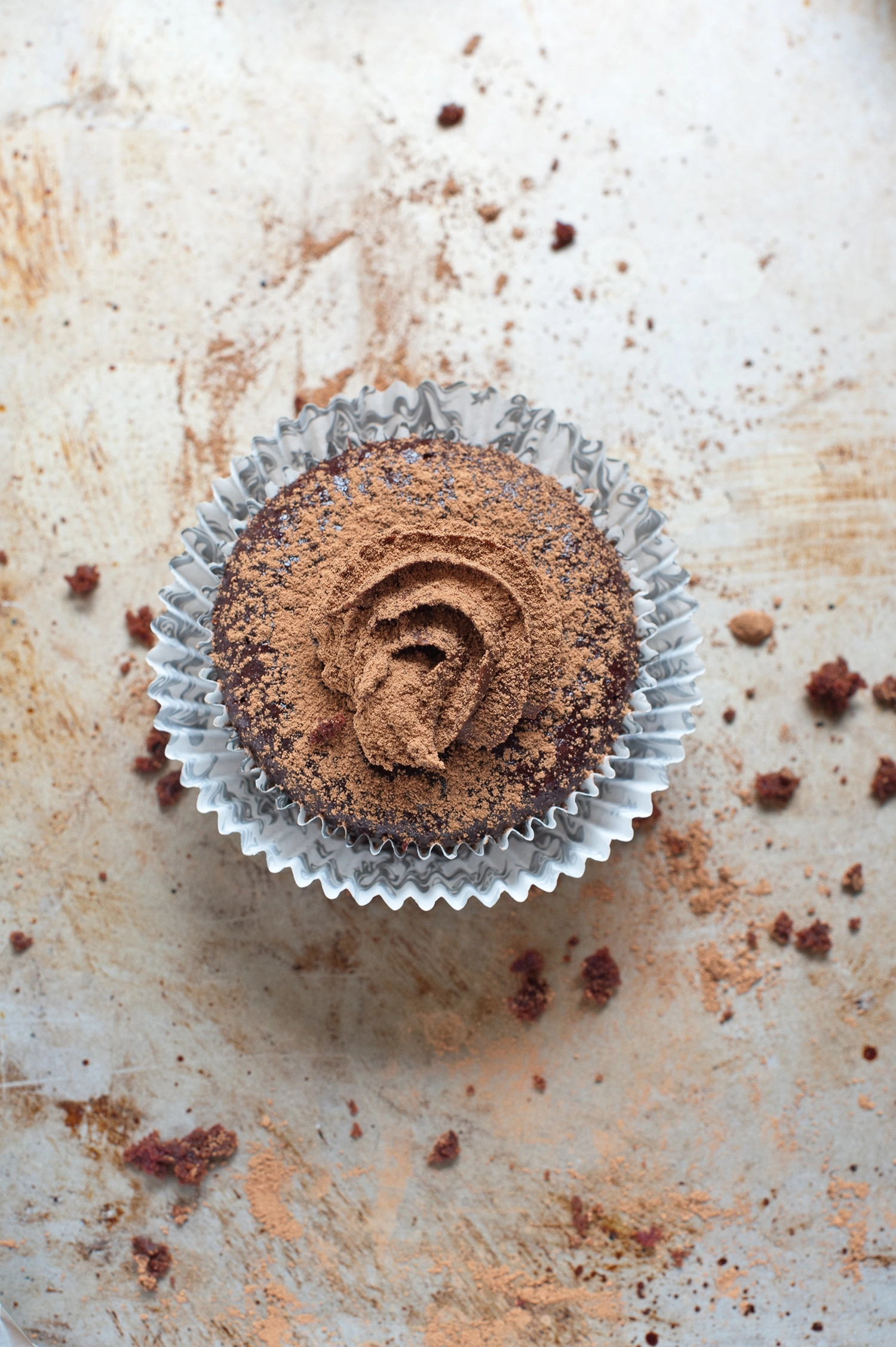 Little Roasted Beetroot and Dark Chocolate Cakes - Gluten Free, Delicious