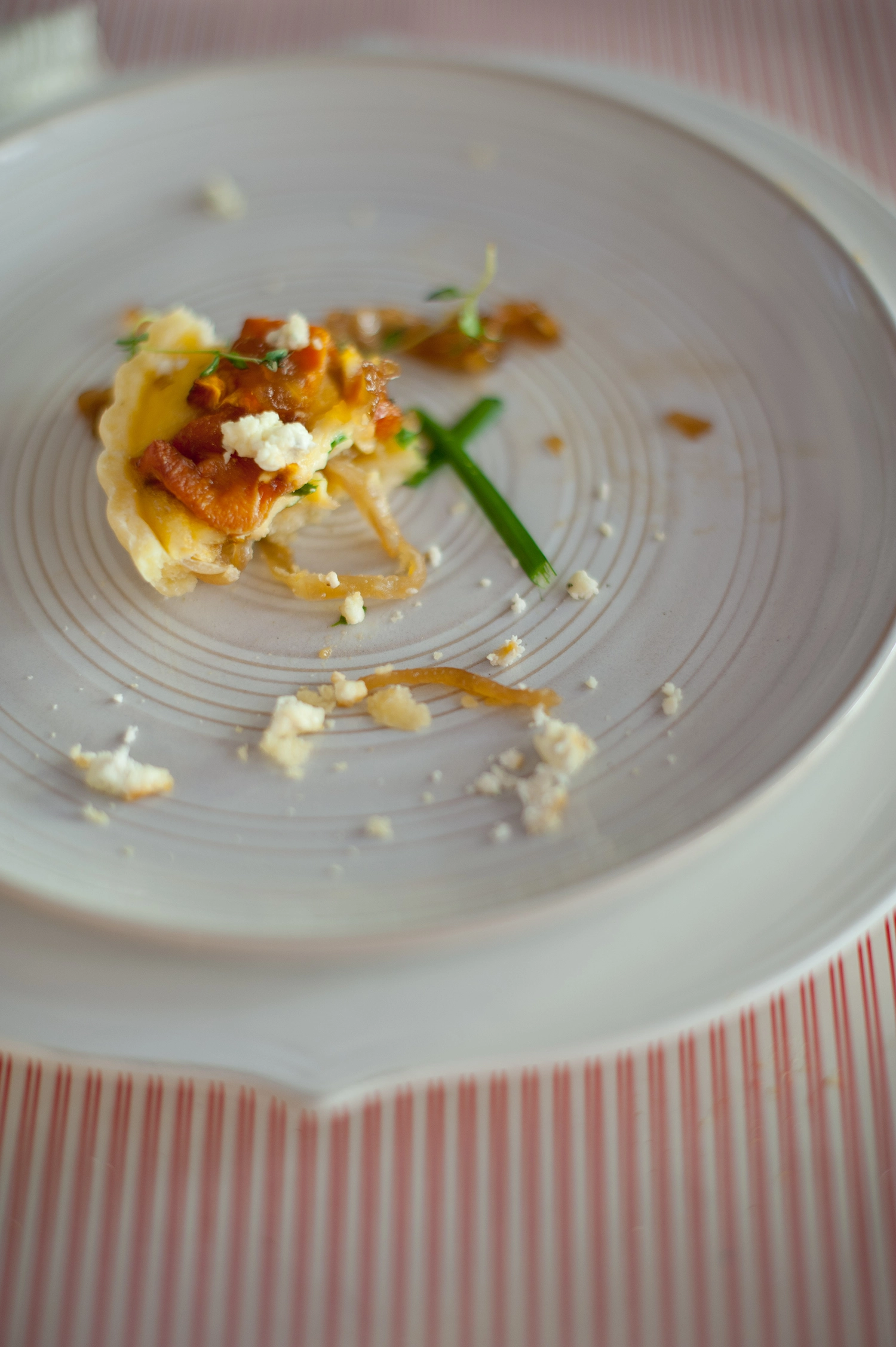 Gluten Free Sweet potato caramelised onion tart with goats cheese