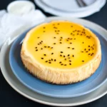 Baked Passinfruit Cheesecake - Gluten free