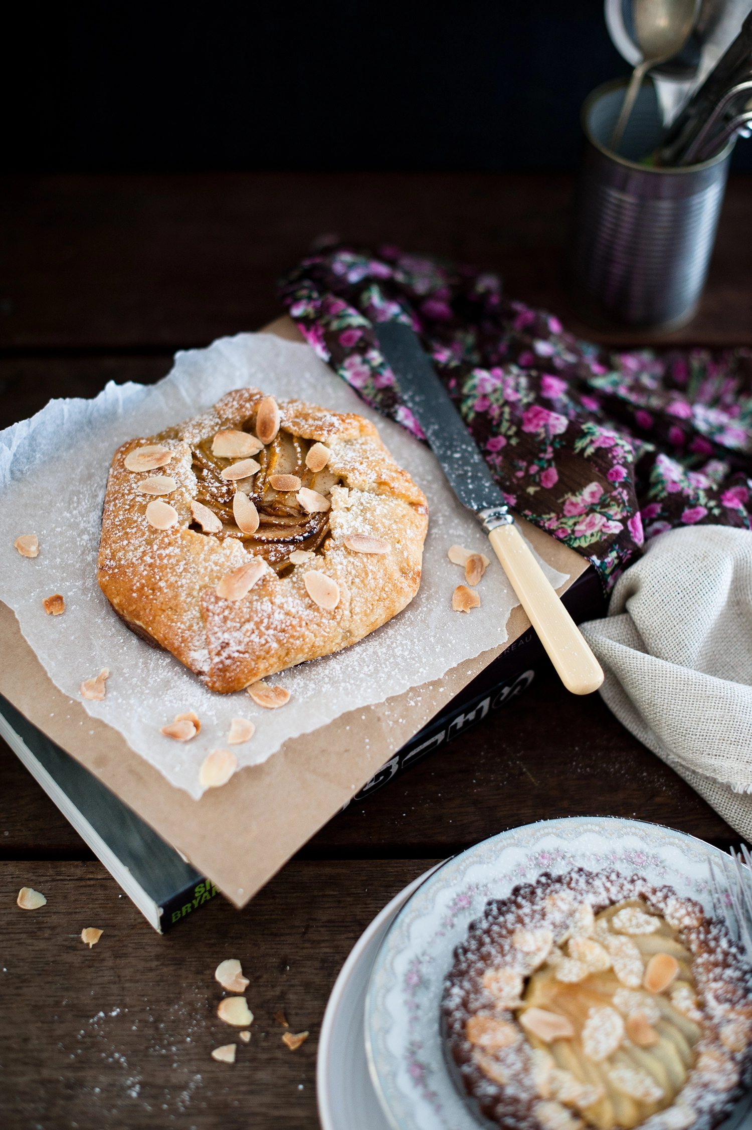Gluten free Pear and Frangipane Tart