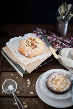 Gluten free Pear and Frangipane Tart