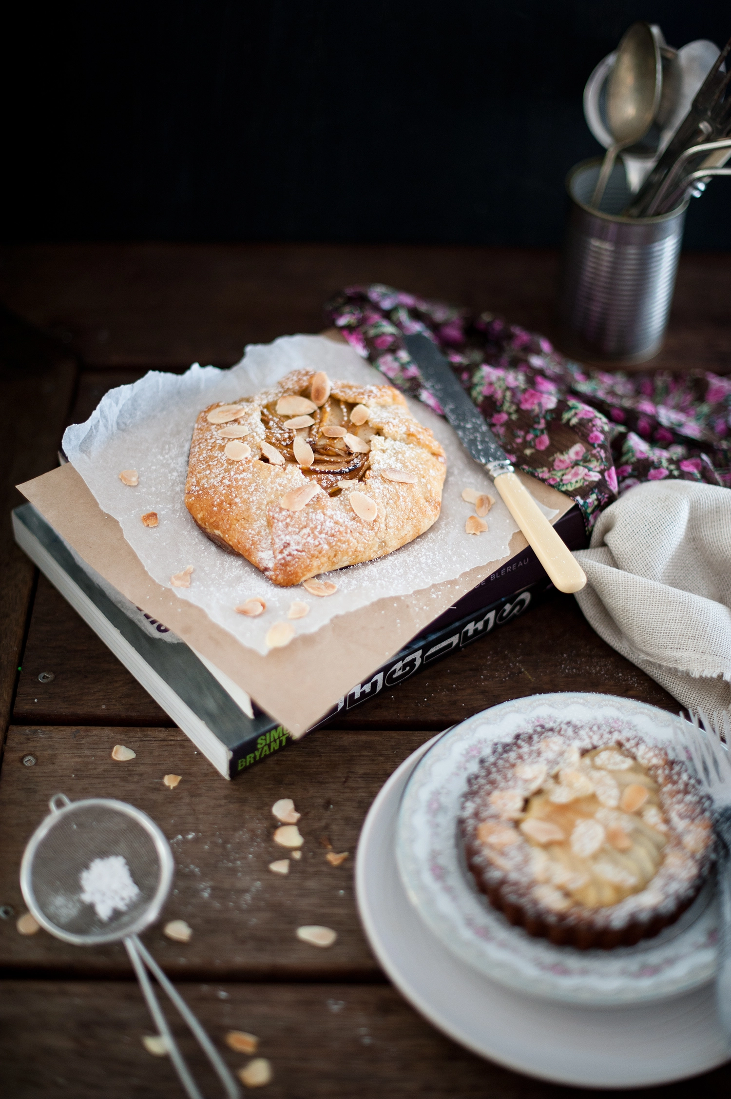 Gluten free Pear and Frangipane Tart